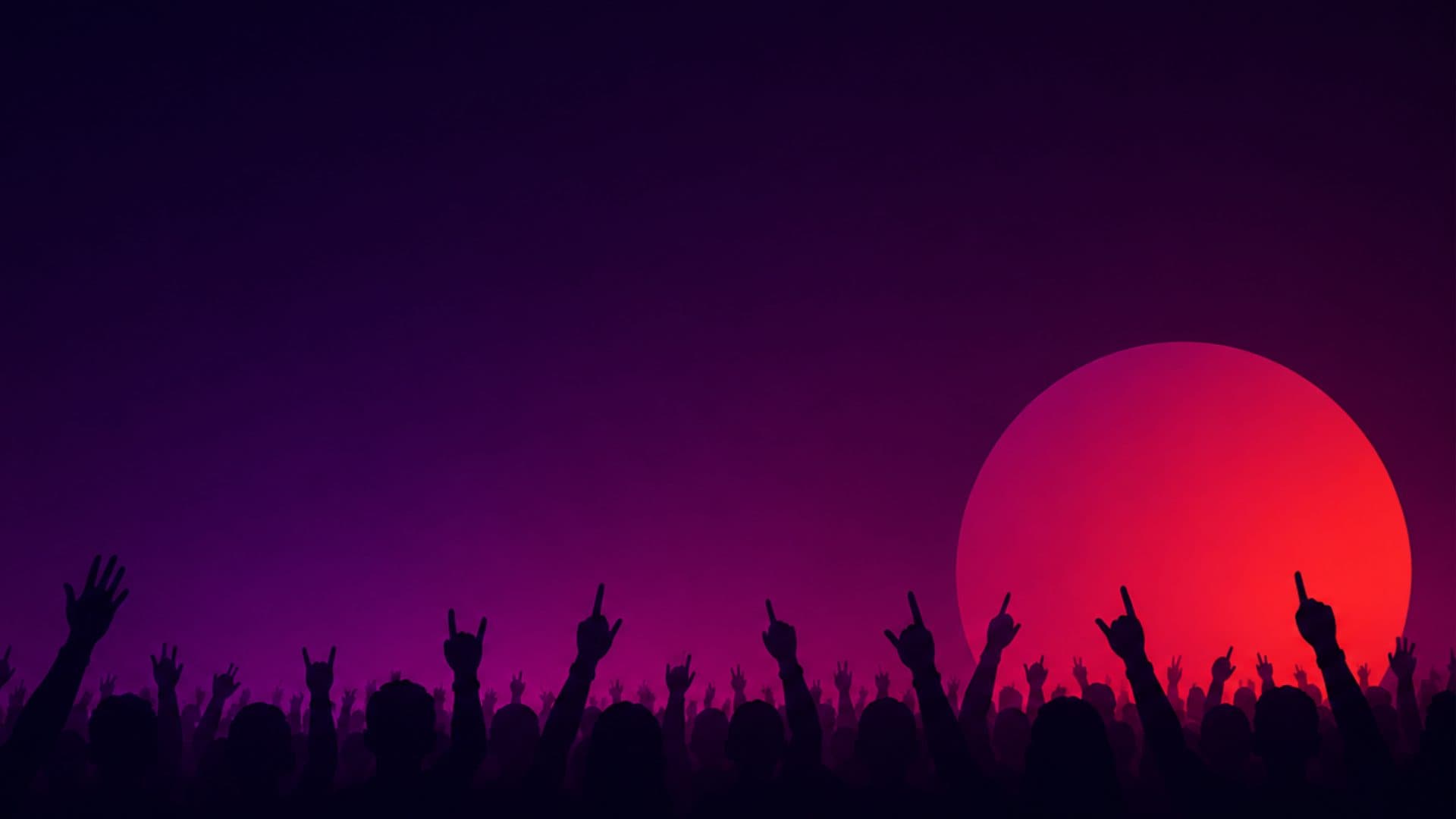 Crowd with hands raised at a rave